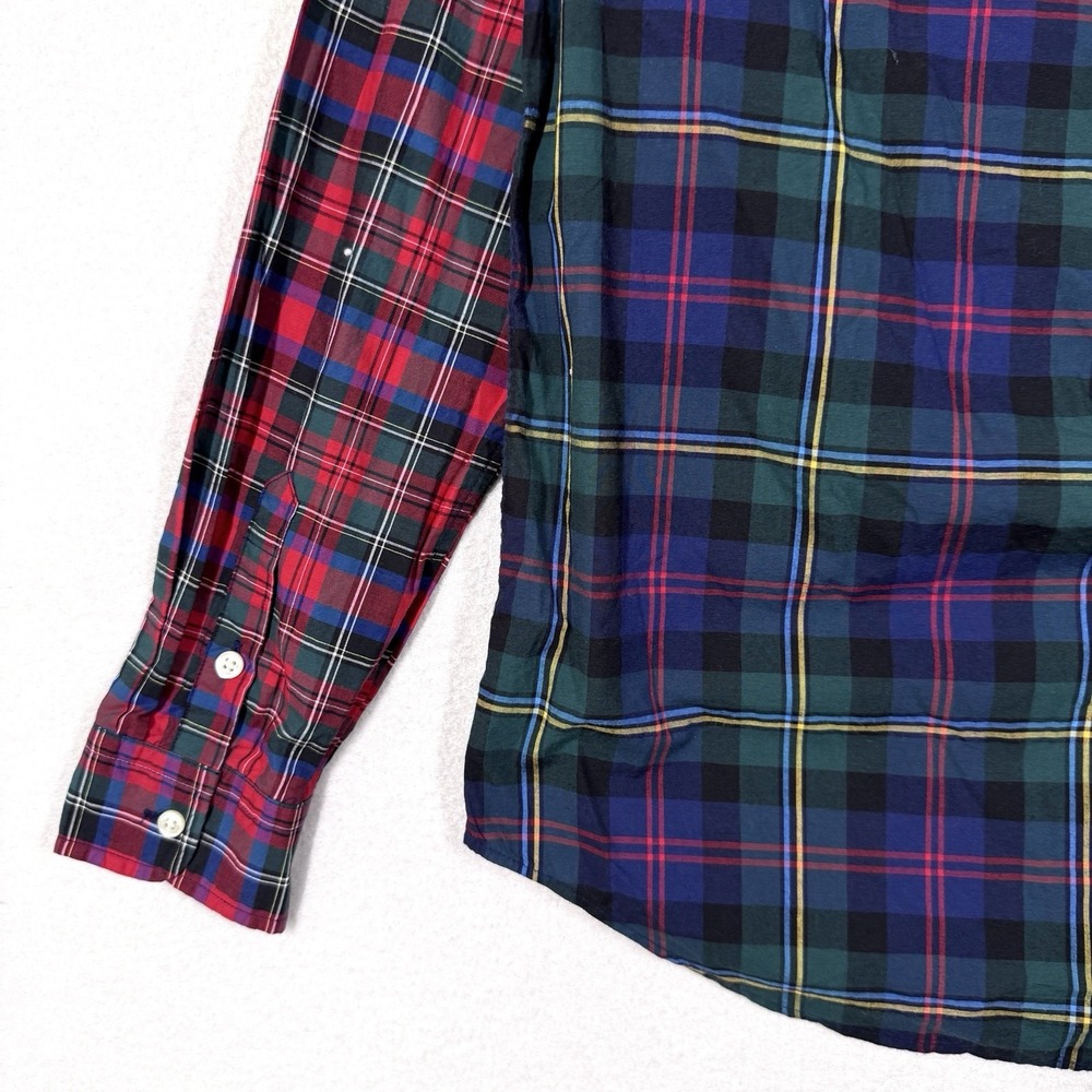Polo Ralph Lauren Shirt Boys XL 18-20 Patchwork Plaid Fun Button Down Tartan NWT - Picture 7 of 12